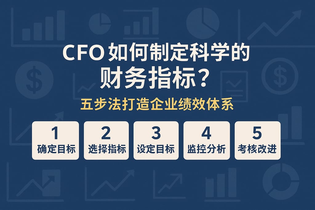 CFO如何制定科学的财务指标？五步法打造企业绩效体系