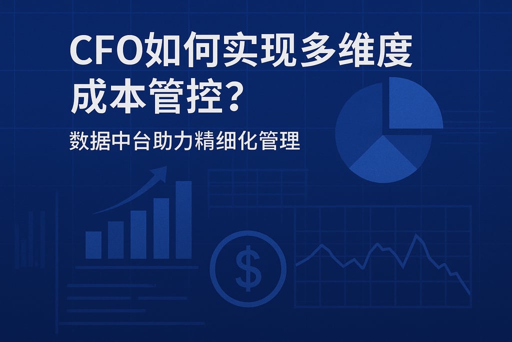 CFO如何实现多维度成本管控？数据中台助力精细化管理