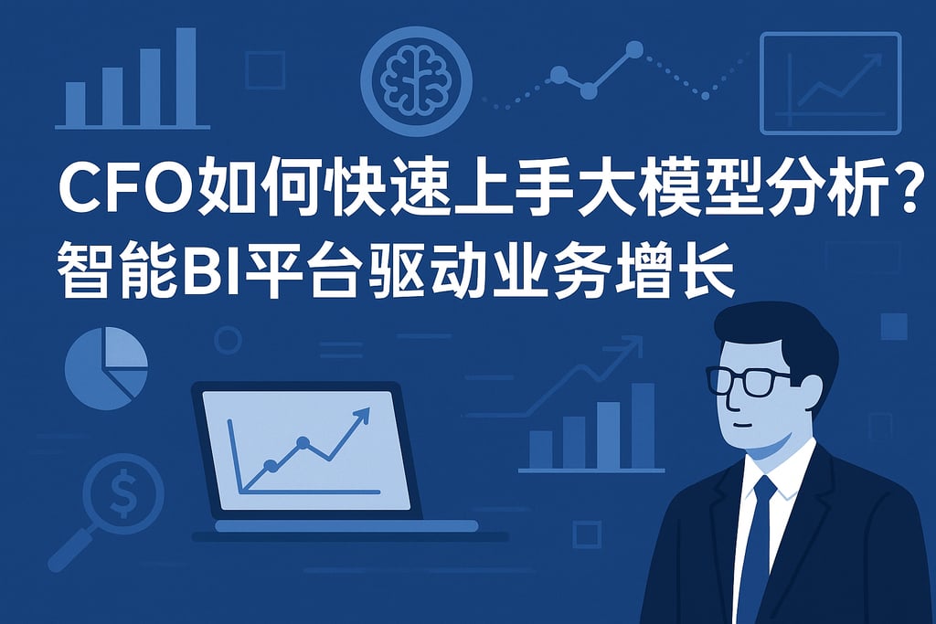 CFO如何快速上手大模型分析？智能BI平台驱动业务增长