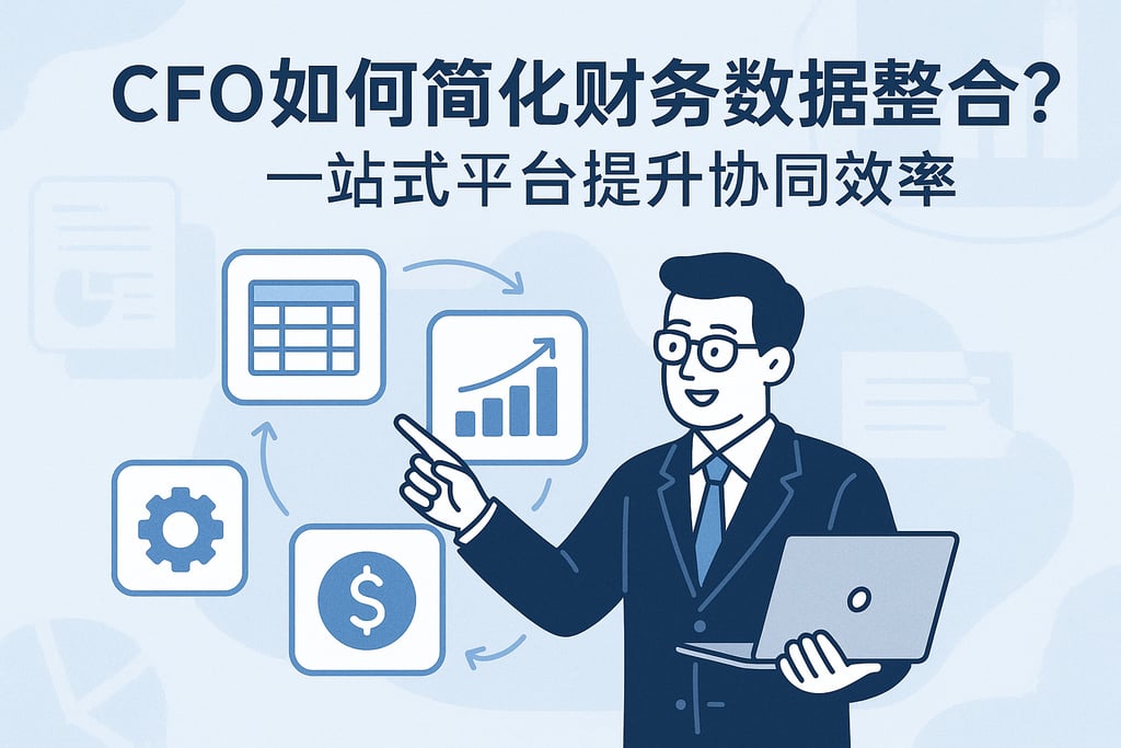 CFO如何简化财务数据整合？一站式平台提升协同效率