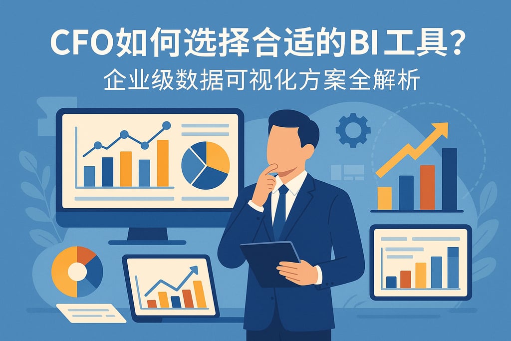 CFO如何选择合适的BI工具？企业级数据可视化方案全解析