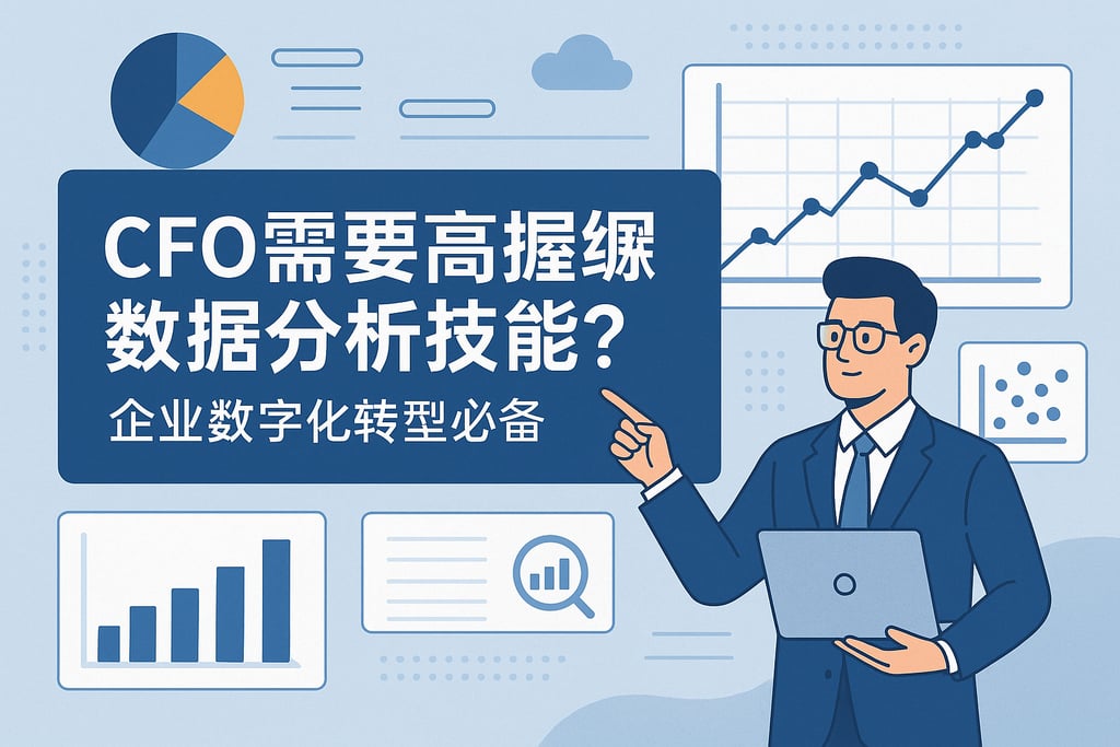 CFO需要掌握哪些数据分析技能？企业数字化转型必备