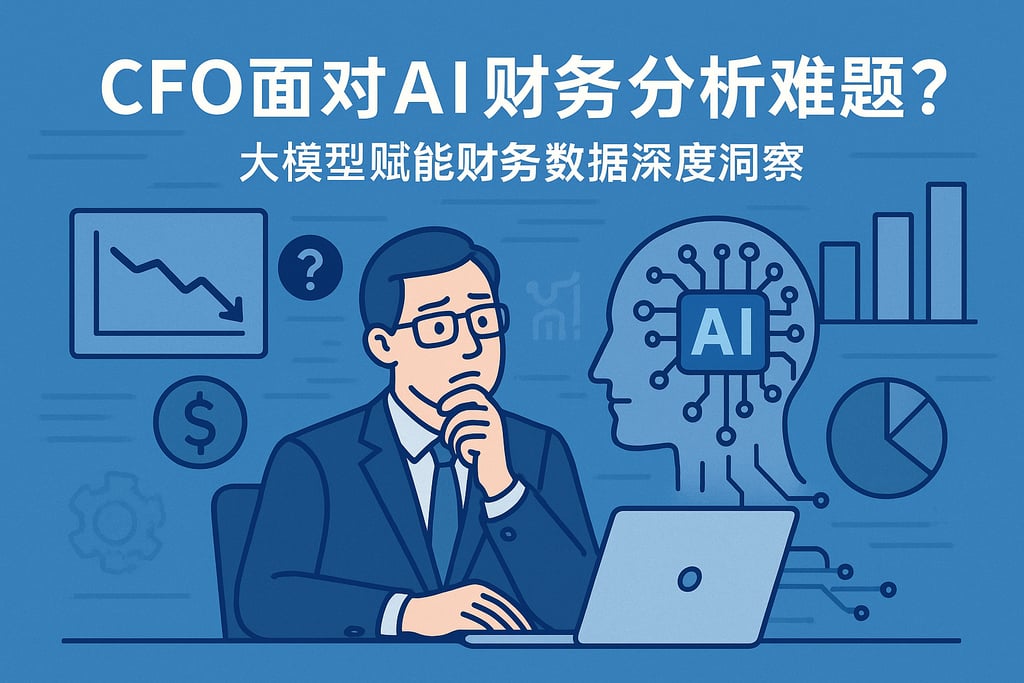 CFO面对AI财务分析难题？大模型赋能财务数据深度洞察