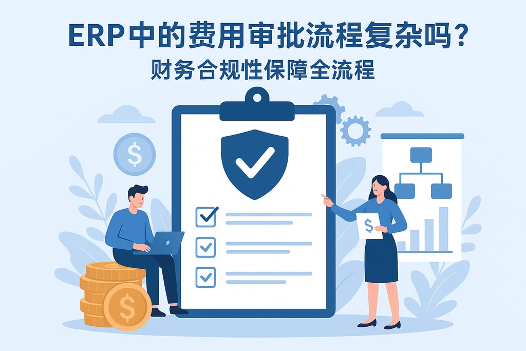 ERP中的费用审批流程复杂吗？财务合规性保障全流程