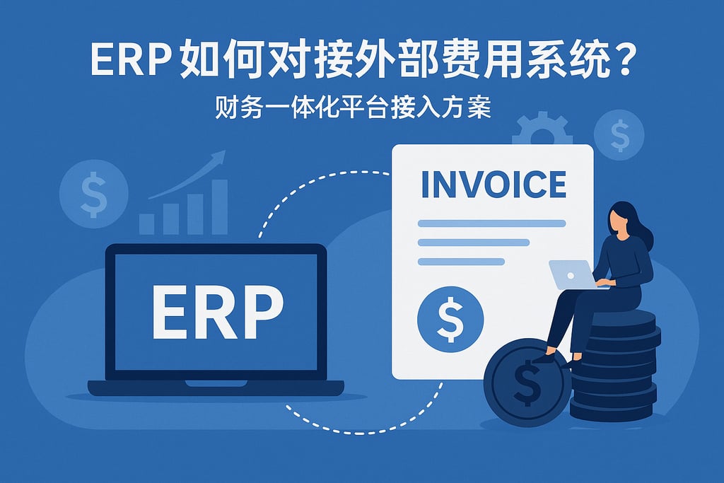 ERP如何对接外部费用系统？财务一体化平台接入方案
