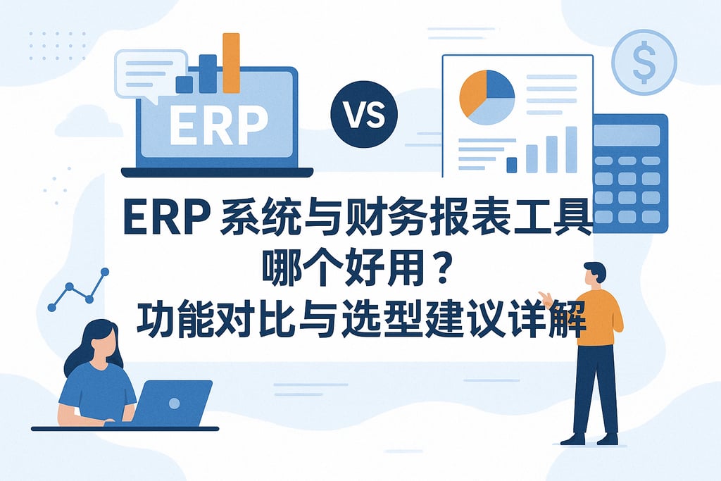 ERP系统与财务报表工具哪个好？功能对比与选型建议详解