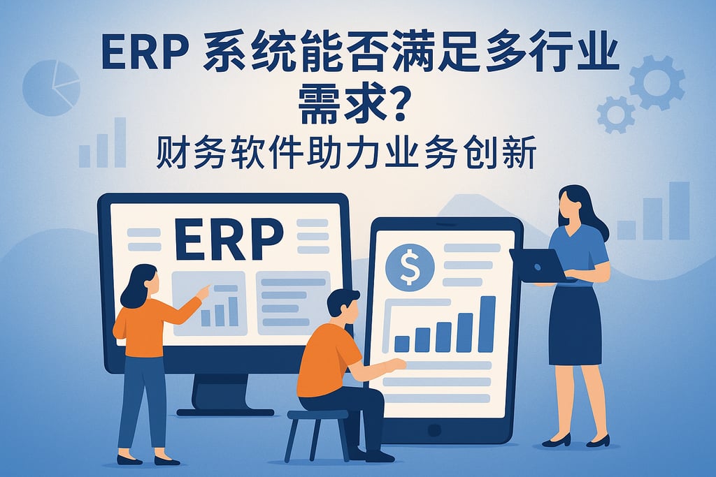 ERP系统能否满足多行业需求？财务软件助力业务创新