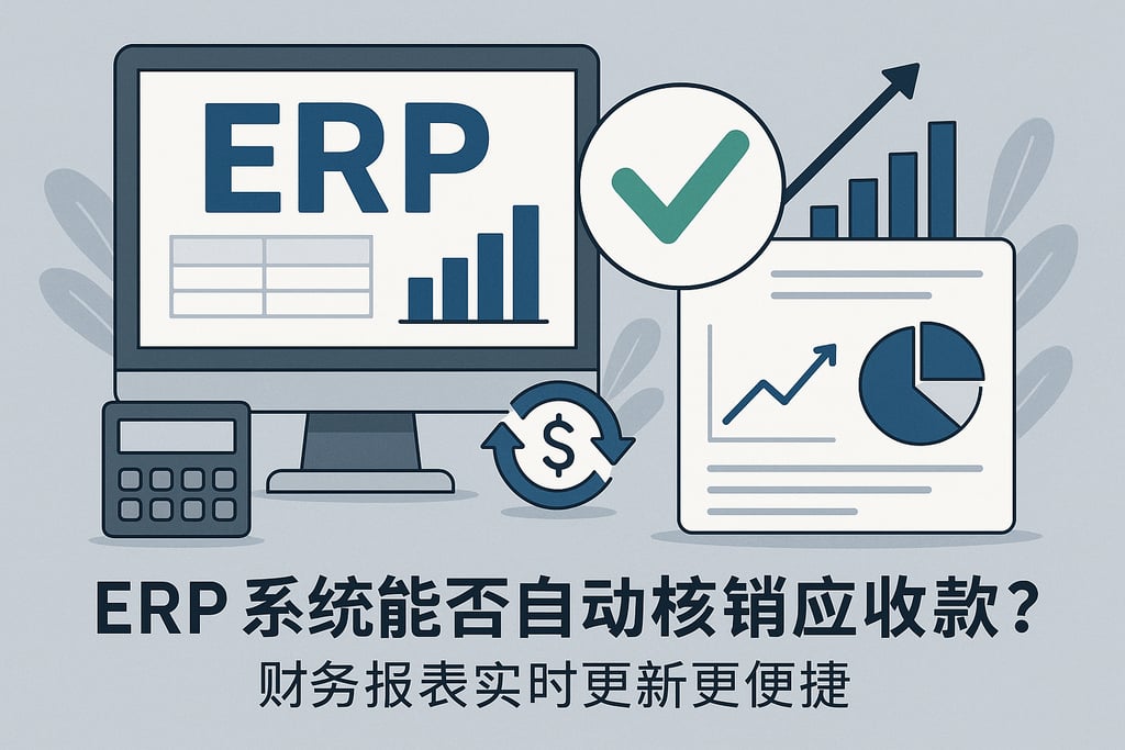 ERP系统能否自动核销应收款？财务报表实时更新更便捷