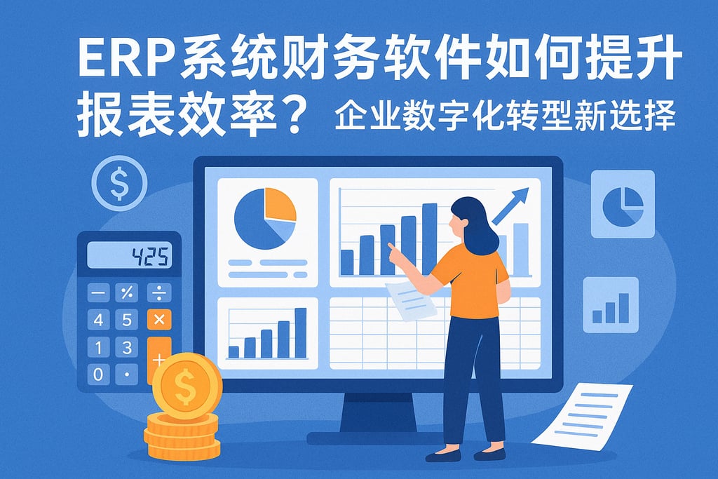 ERP系统财务软件如何提升报表效率？企业数字化转型新选择