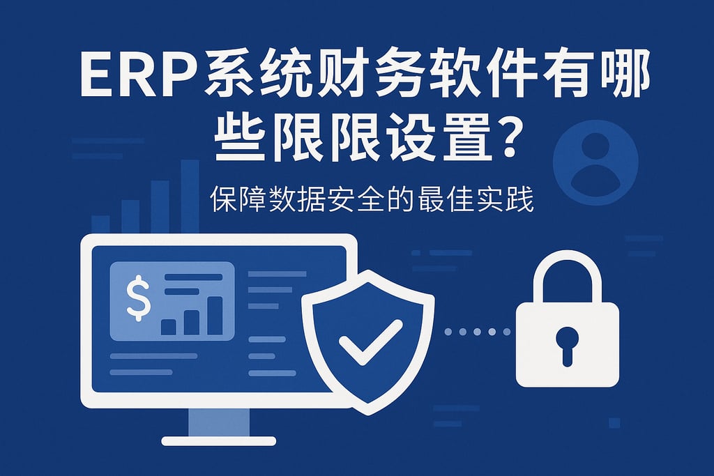ERP系统财务软件有哪些权限设置？保障数据安全的最佳实践