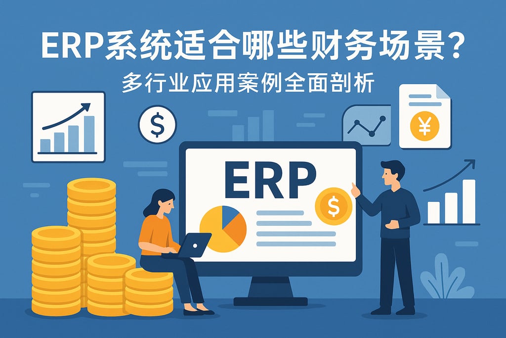 ERP系统适合哪些财务场景？多行业应用案例全面剖析