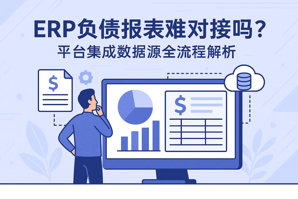 ERP负债报表难对接吗？平台集成数据源全流程解析