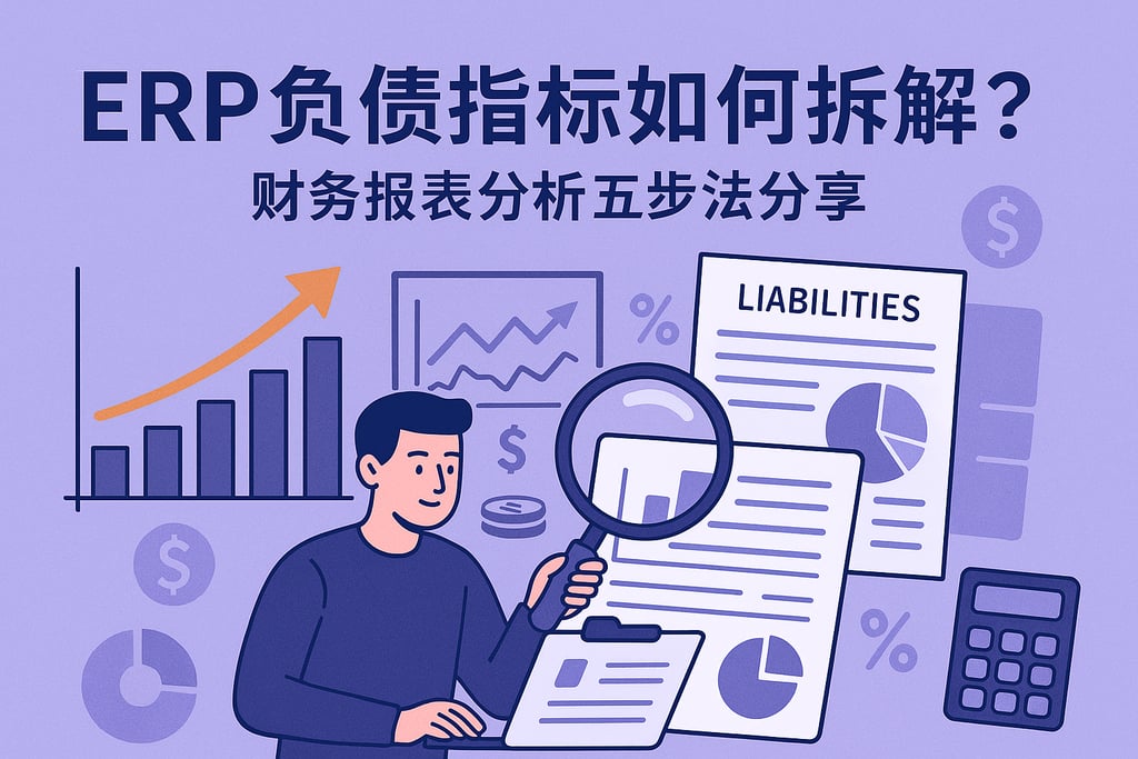 ERP负债指标如何拆解？财务报表分析五步法分享