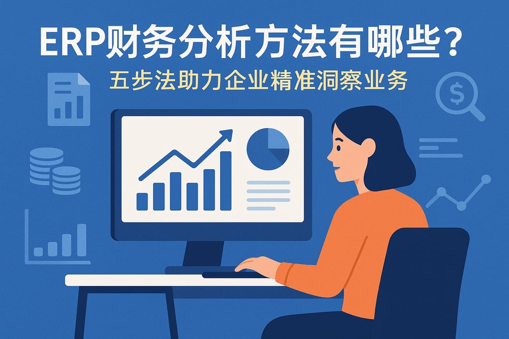 ERP财务分析方法有哪些？五步法助力企业精准洞察业务