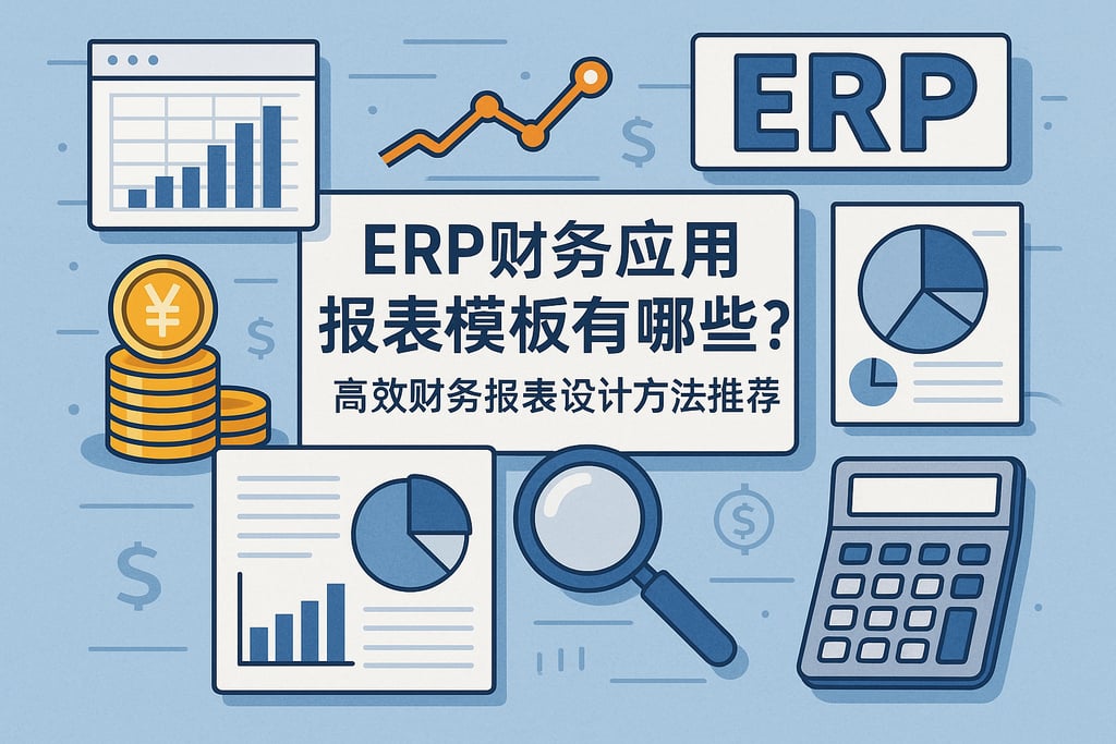 ERP财务应用报表模板有哪些？高效财务报表设计方法推荐