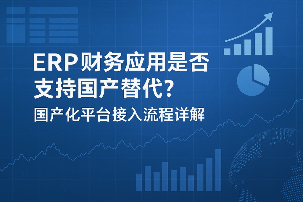 ERP财务应用是否支持国产替代？国产化平台接入流程详解