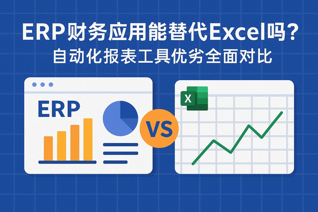 ERP财务应用能替代Excel吗？自动化报表工具优劣全面对比