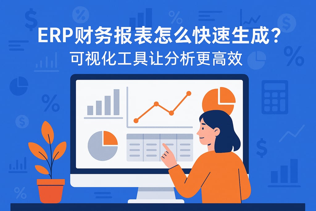 ERP财务报表怎么快速生成？可视化工具让分析更高效
