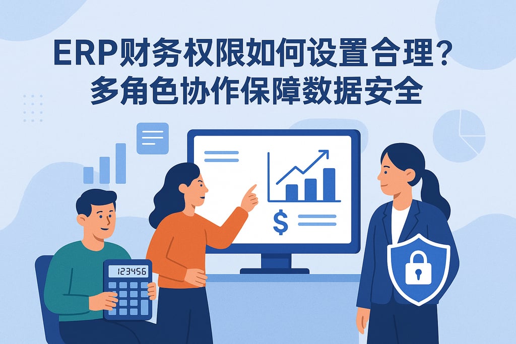 ERP财务权限如何设置合理？多角色协作保障数据安全