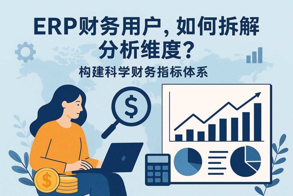 ERP财务用户如何拆解分析维度？构建科学财务指标体系