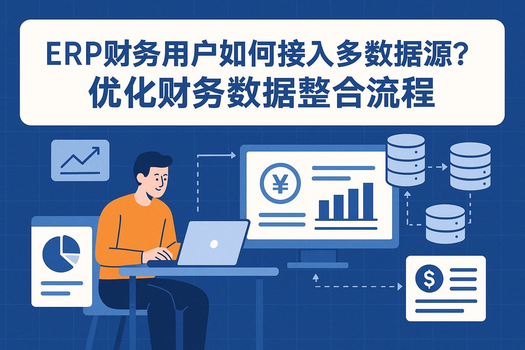 ERP财务用户如何接入多数据源？优化财务数据整合流程