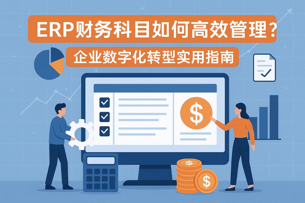 ERP财务科目如何高效管理？企业数字化转型实用指南