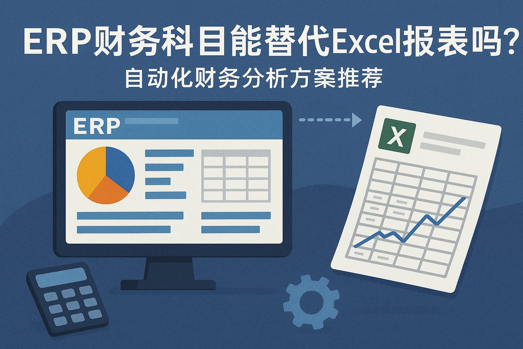 ERP财务科目能替代Excel报表吗？自动化财务分析方案推荐