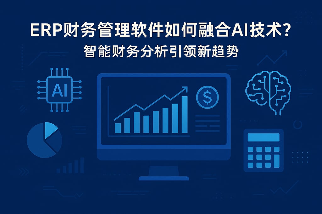 ERP财务管理软件如何融合AI技术？智能财务分析引领新趋势