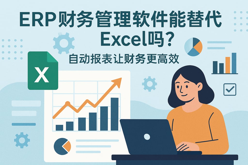 ERP财务管理软件能替代Excel吗？自动报表让财务更高效