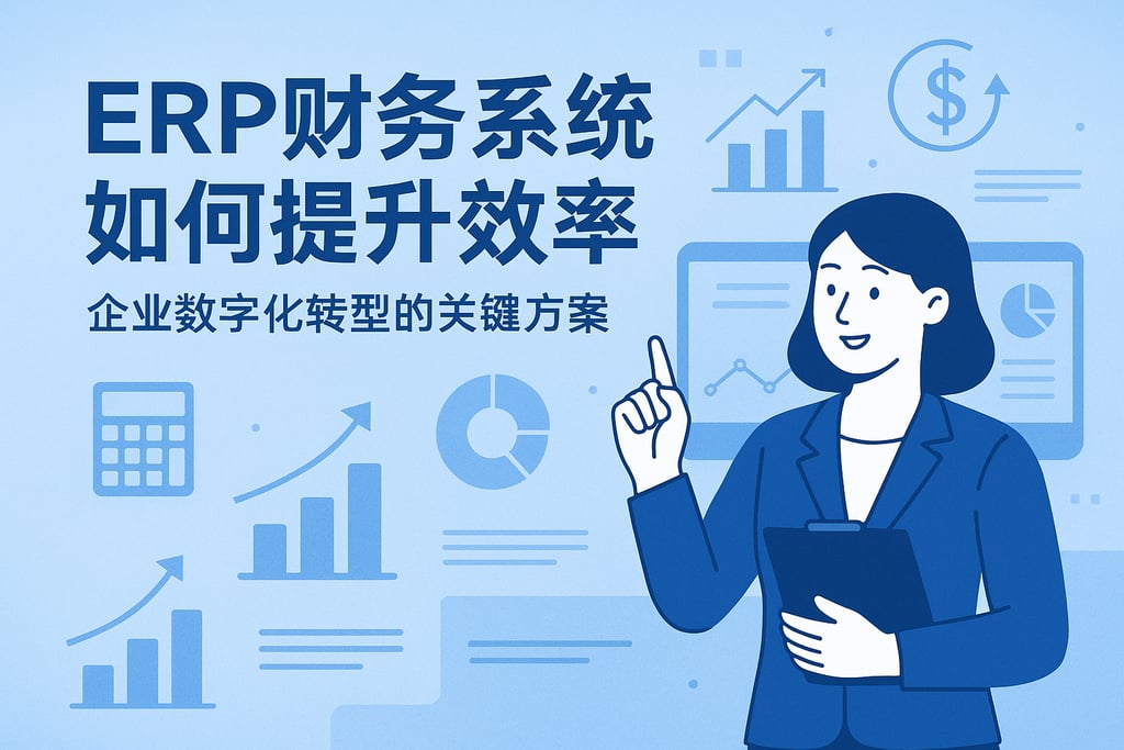 ERP财务系统如何提升效率？企业数字化转型的关键方案