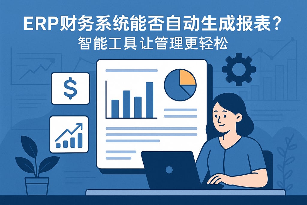 ERP财务系统能否自动生成报表？智能工具让管理更轻松