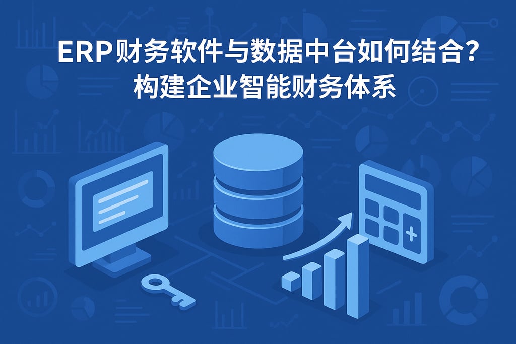 ERP财务软件与数据中台如何结合？构建企业智能财务体系