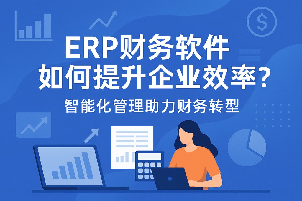 ERP财务软件如何提升企业效率？智能化管理助力财务转型