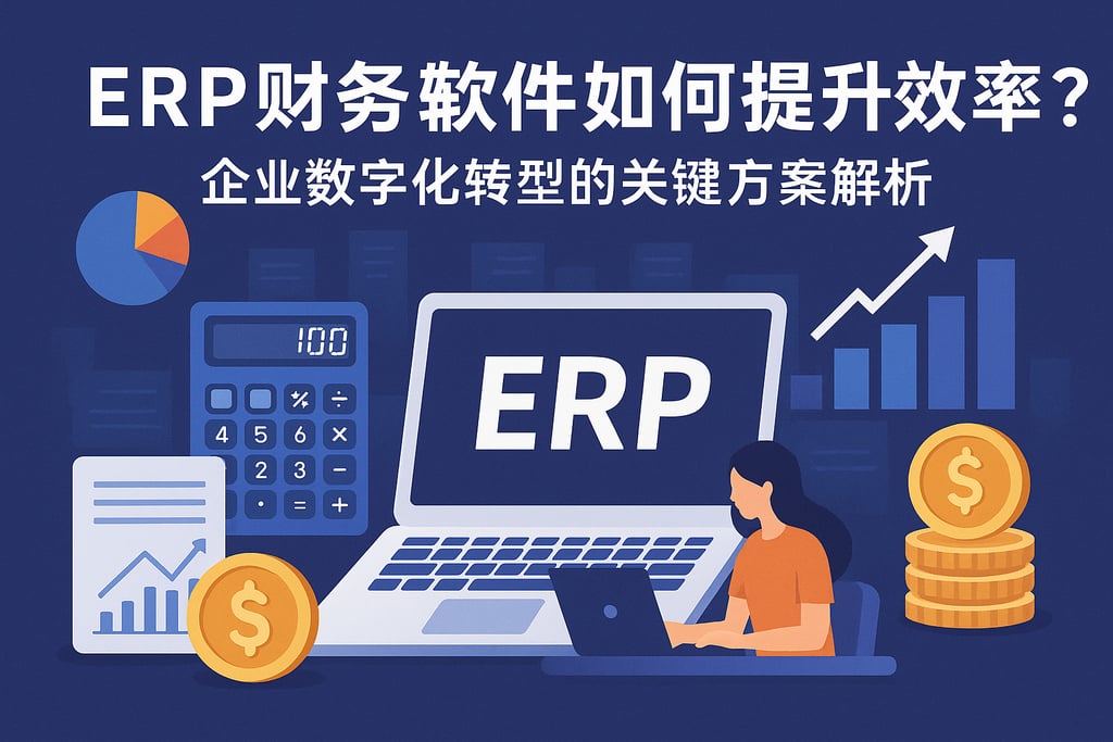 ERP财务软件如何提升效率？企业数字化转型的关键方案解析