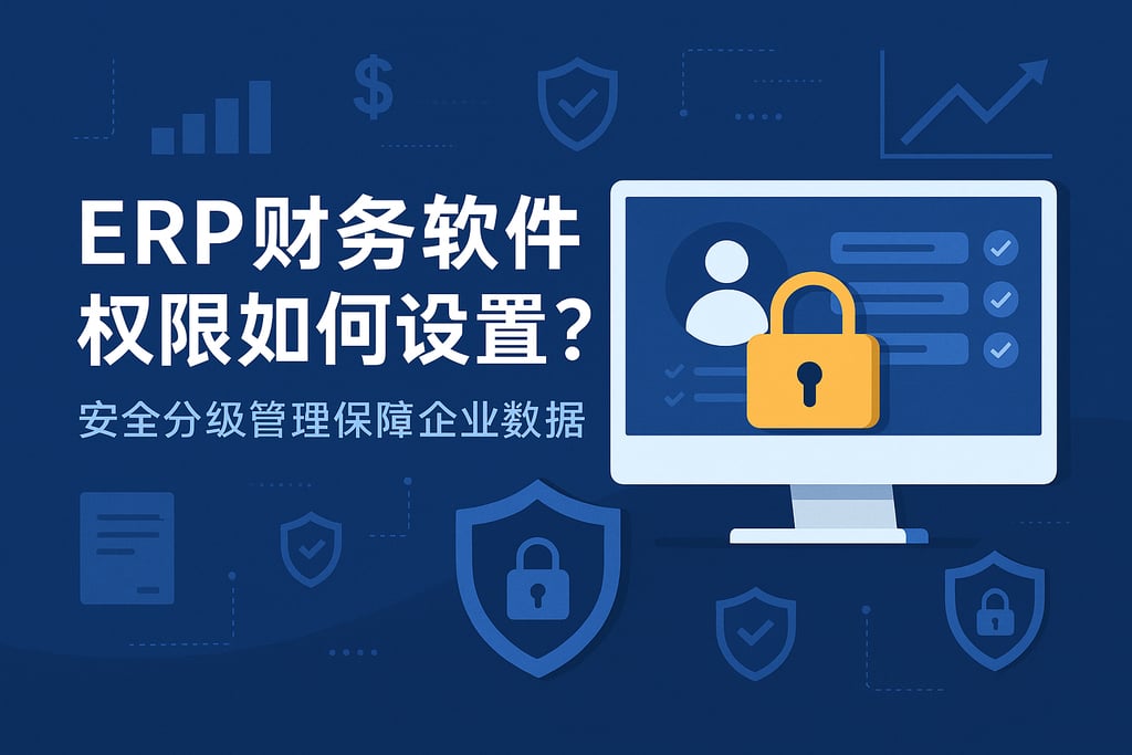 ERP财务软件权限如何设置？安全分级管理保障企业数据