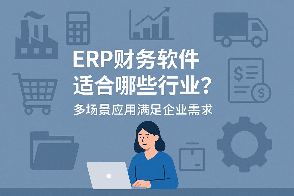 ERP财务软件适合哪些行业？多场景应用满足企业需求