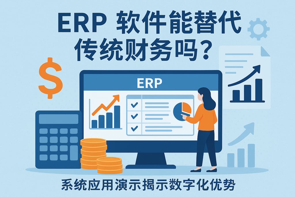 ERP软件能替代传统财务吗？系统应用演示揭示数字化优势