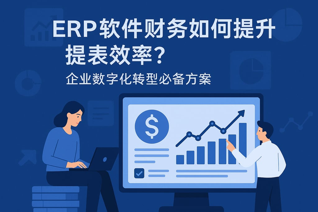 ERP软件财务如何提升报表效率？企业数字化转型必备方案