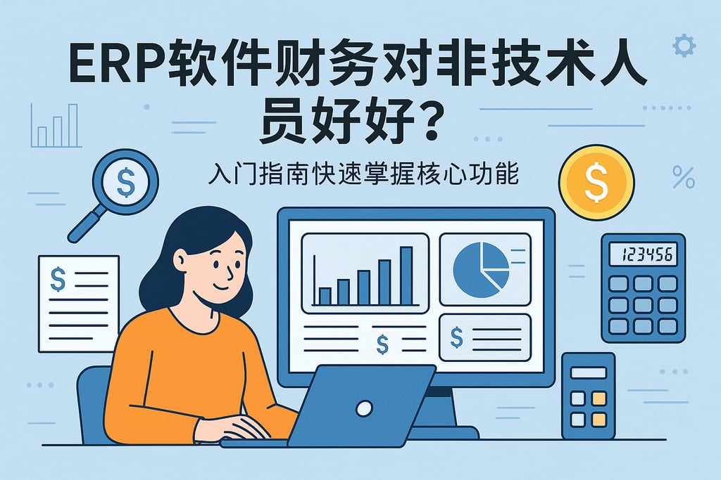 ERP软件财务对非技术人员友好吗？入门指南快速掌握核心功能