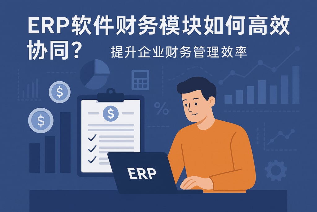 ERP软件财务模块如何高效协同？提升企业财务管理效率