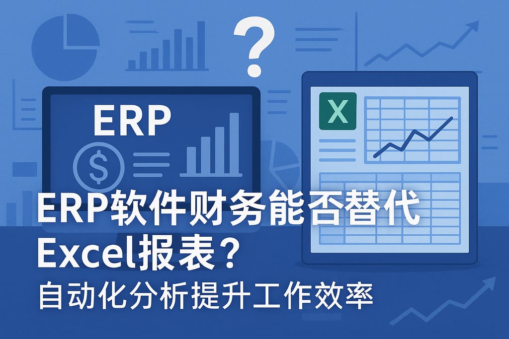 ERP软件财务能否替代Excel报表？自动化分析提升工作效率