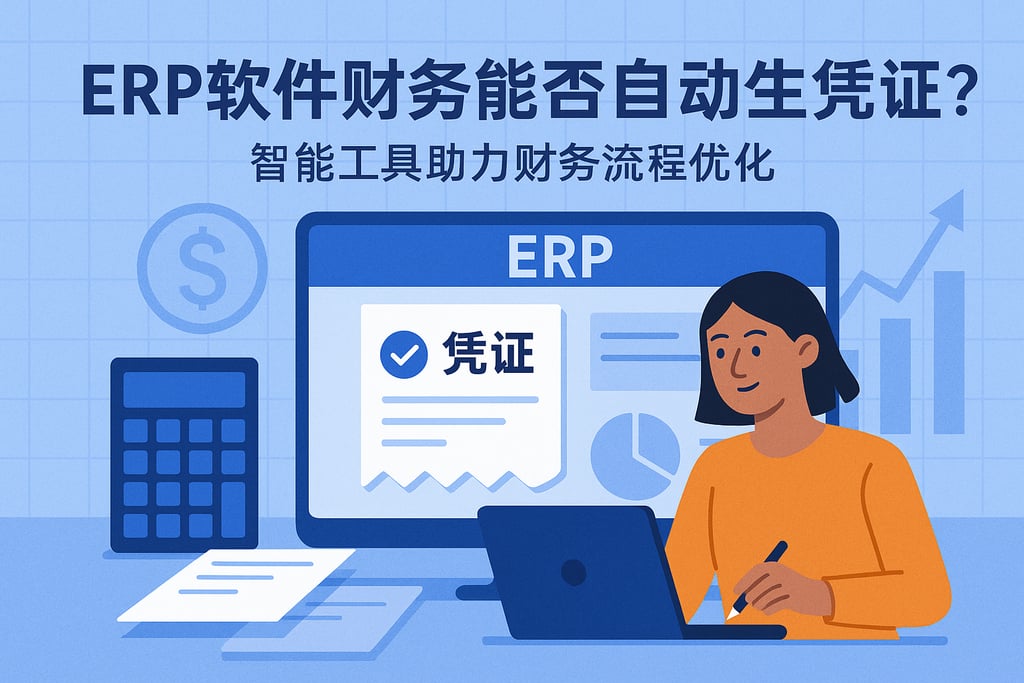 ERP软件财务能否自动生成凭证？智能工具助力财务流程优化