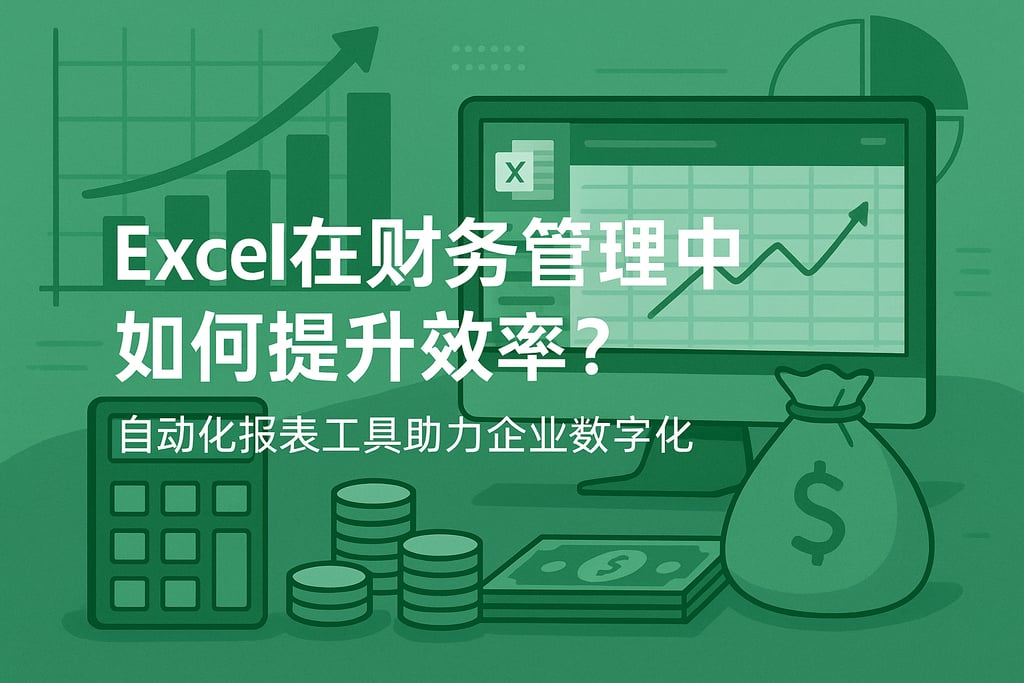 Excel在财务管理中如何提升效率？自动化报表工具助力企业数字化
