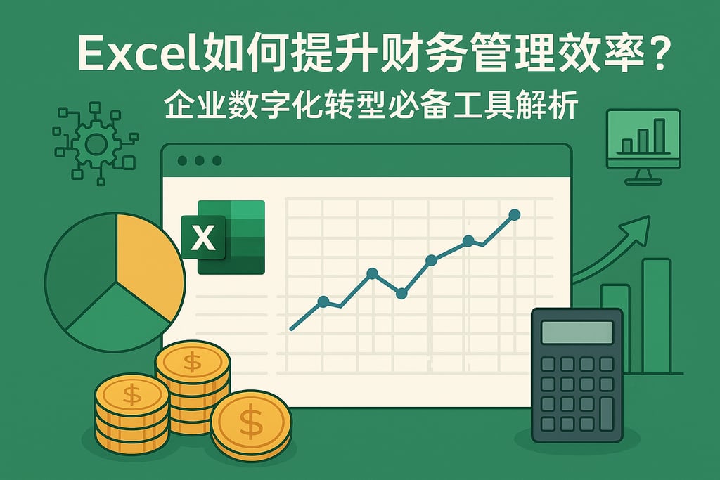 Excel如何提升财务管理效率？企业数字化转型必备工具解析