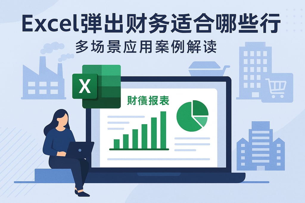 Excel弹出财务报表适合哪些行业？多场景应用案例解读