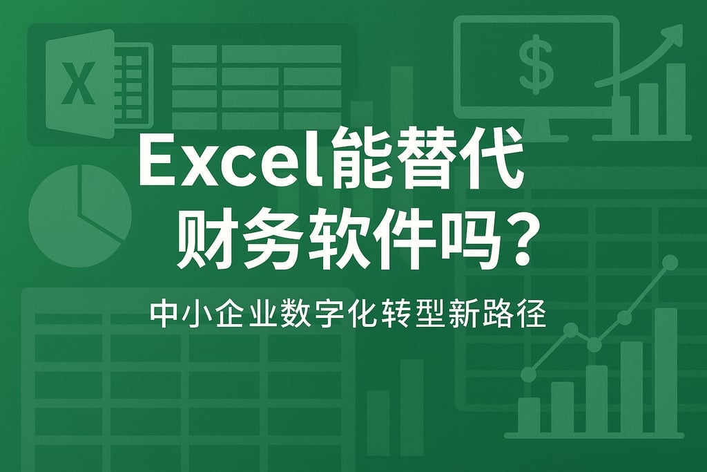 Excel能替代财务软件吗？中小企业数字化转型新路径