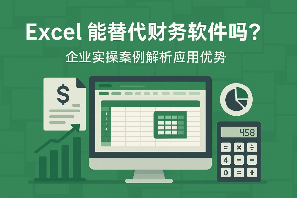 Excel能替代财务软件吗？企业实操案例解析应用优势