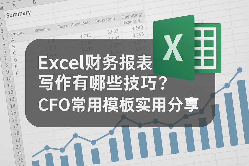 Excel财务报表写作有哪些技巧？CFO常用模板实用分享