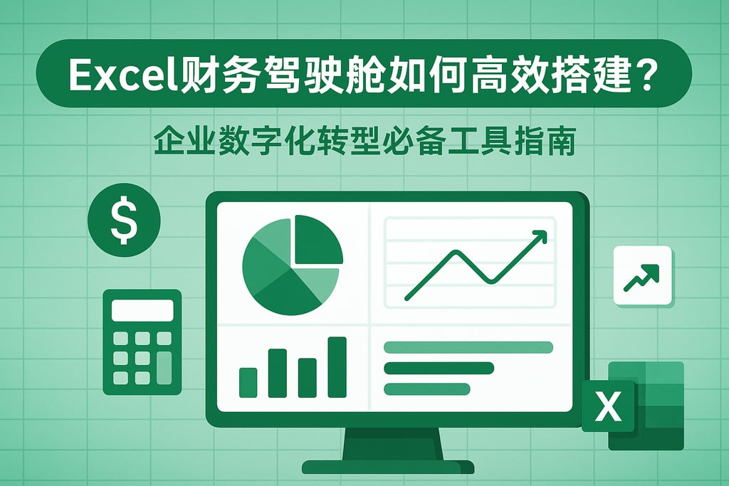 Excel财务驾驶舱如何高效搭建？企业数字化转型必备工具指南