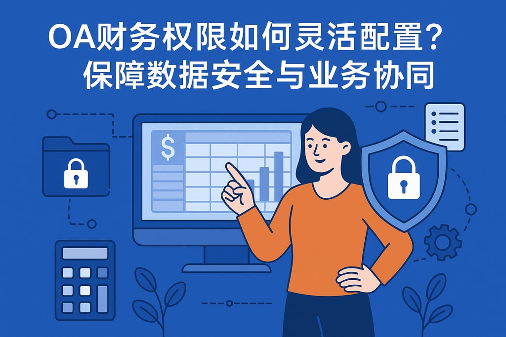 OA财务权限如何灵活配置？保障数据安全与业务协同